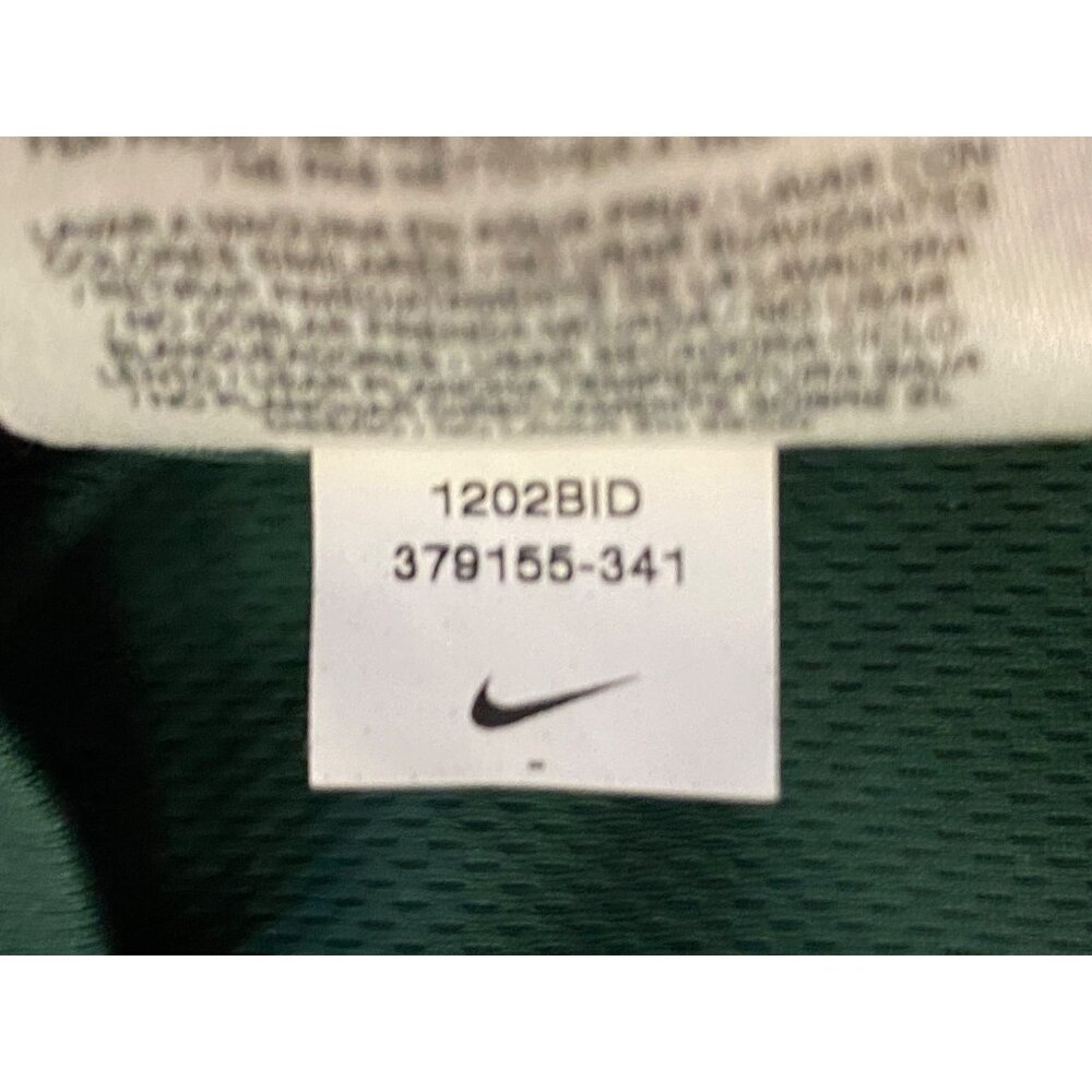 Nike Athletic Shirt Mens XL Used Green Dri-Fit 379155-347 *Couple Snags - Picture 7 of 16